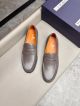 J.M.WESTON Man Grey Calfskin Business Leather Shoes 042863 (4)_th.jpg